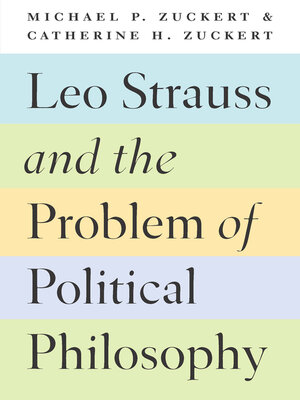 cover image of Leo Strauss and the Problem of Political Philosophy
